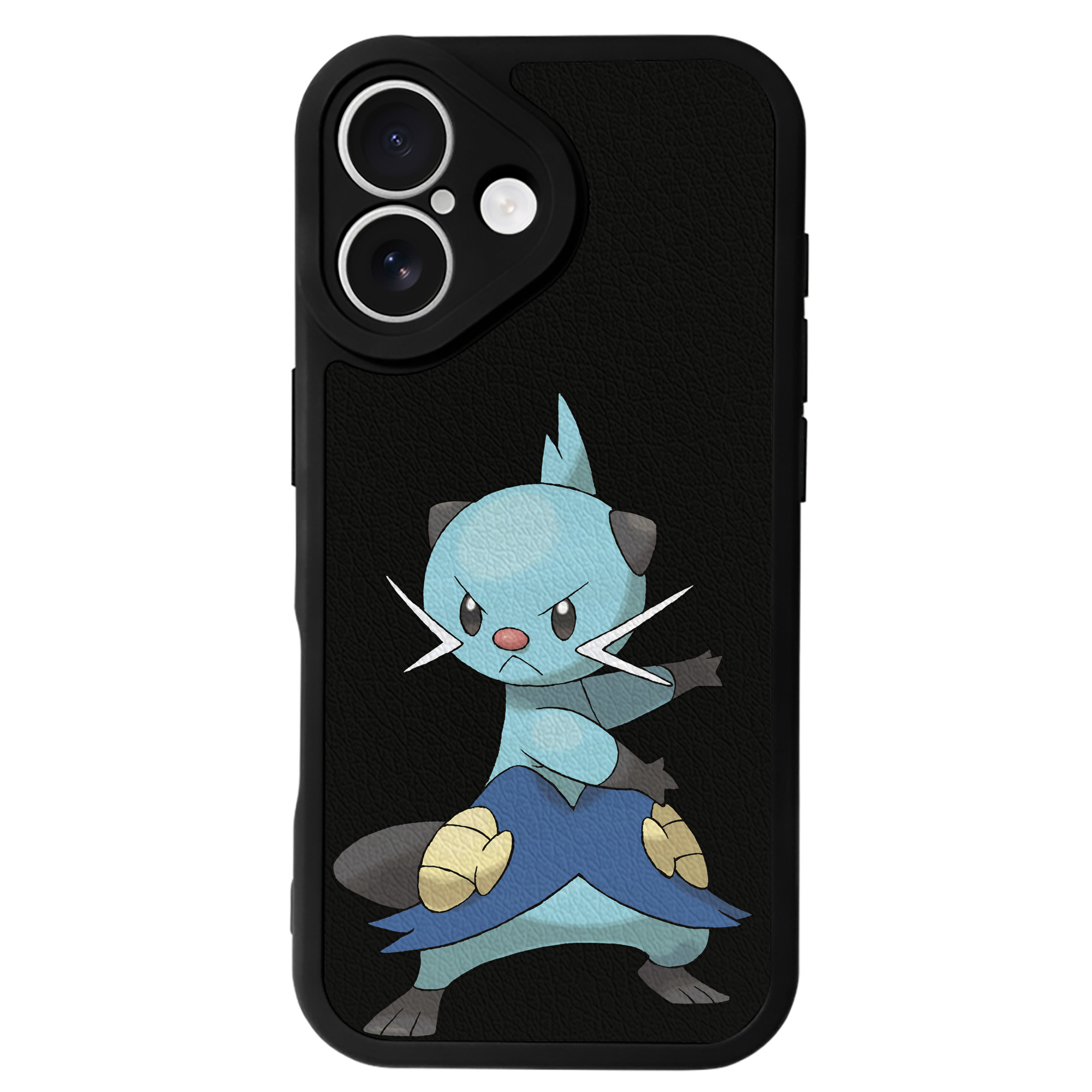 （画像用） ポケットモンスター Pokémon 【iPhone 16シリーズ対応】シリコンスマホケース（レザー調） 材質：シリコン
